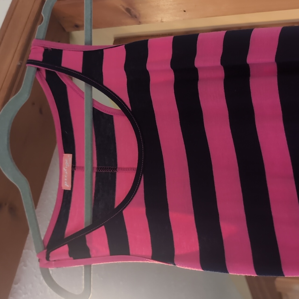 High-Low Racerback Tank Maxi Dress - M - Picture 3 of 7